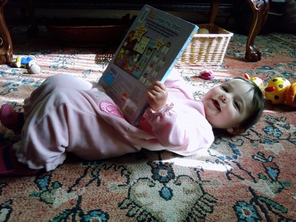 The Albanian Kitchen: Ava at 7-months old