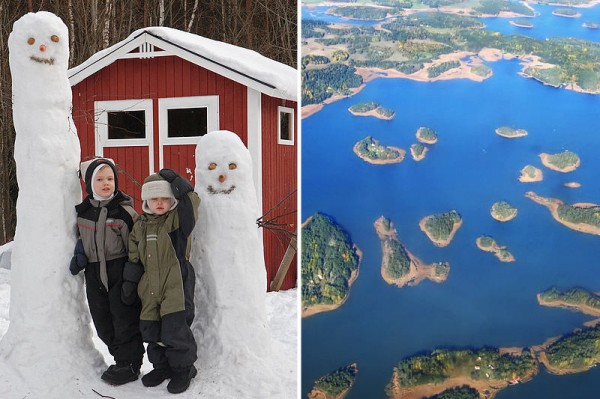 Finland-snow-and-lakes