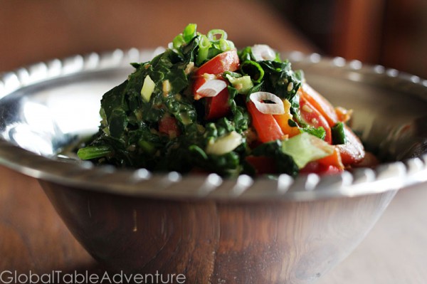 West African Spinach with Groundnuts | Peanut Butter