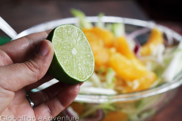 Crunchy Jicama & Chayote Salad from Haiti and Honduras