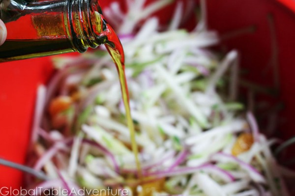 Crunchy Jicama & Chayote Salad from Haiti and Honduras