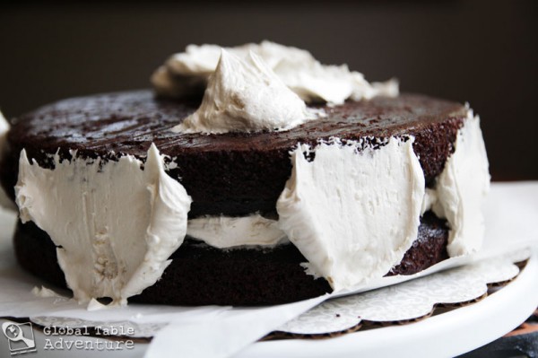 How to Make Dark Chocolate Guinness Stout Cake with Bailey's Buttercream