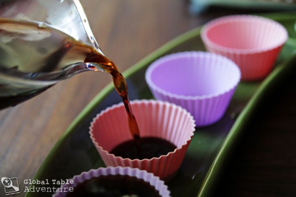 Espresso Jello with Evaporated Milk from Japan