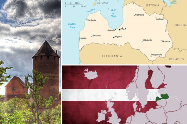 latvia-map-collage