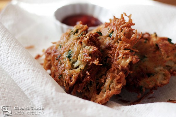 Crispy Potato Fritters | Gromperekichelcher