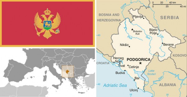 Montenegrin-map-and-flag