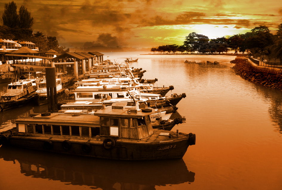 Daybreak at Changi Point by William Cho