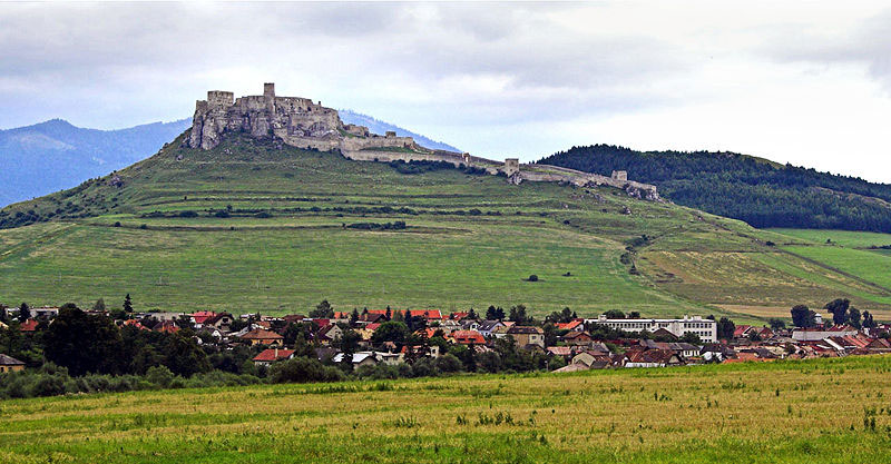 Spis Castle, Slovenia. Photo by Petr Kratochvil.