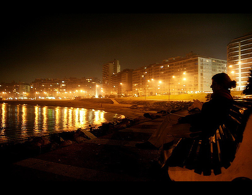 Pocitos neighbourhood in Montevideo, Uruguay. Photo by Libertinus.