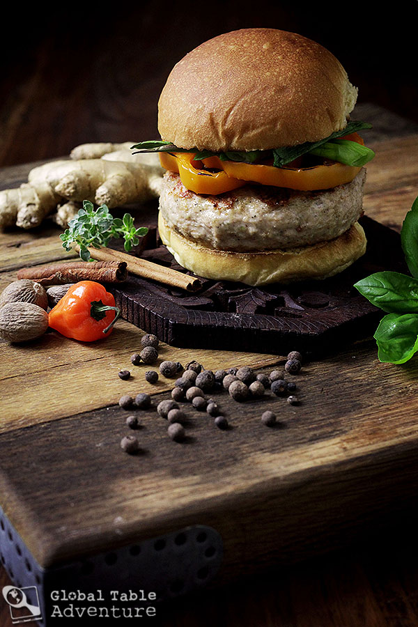 Caribbean Jerk Burger | The World in 12 Burgers Caribbean Jerk Burger | The World in 12 Burgers