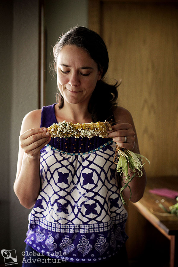 Spiced Elote | Mexican corn on the cob