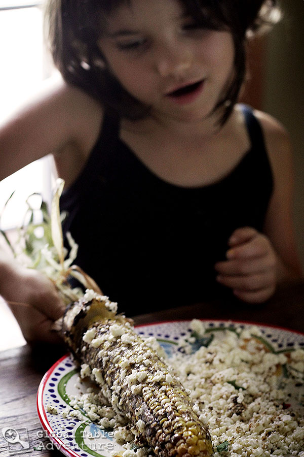 Spiced Elote | Mexican corn on the cob
