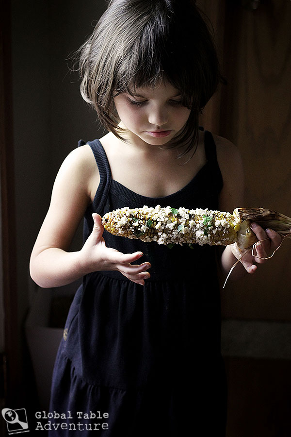 Spiced Elote | Mexican corn on the cob