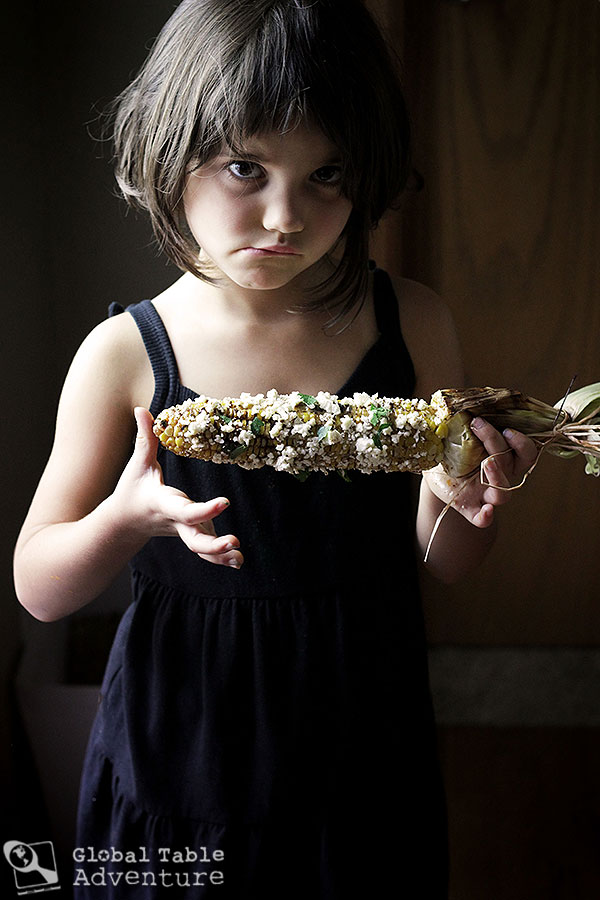 Spiced Elote | Mexican corn on the cob