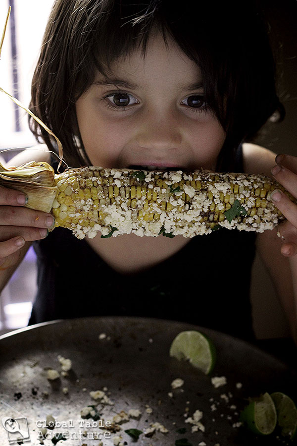 Spiced Elote | Mexican corn on the cob