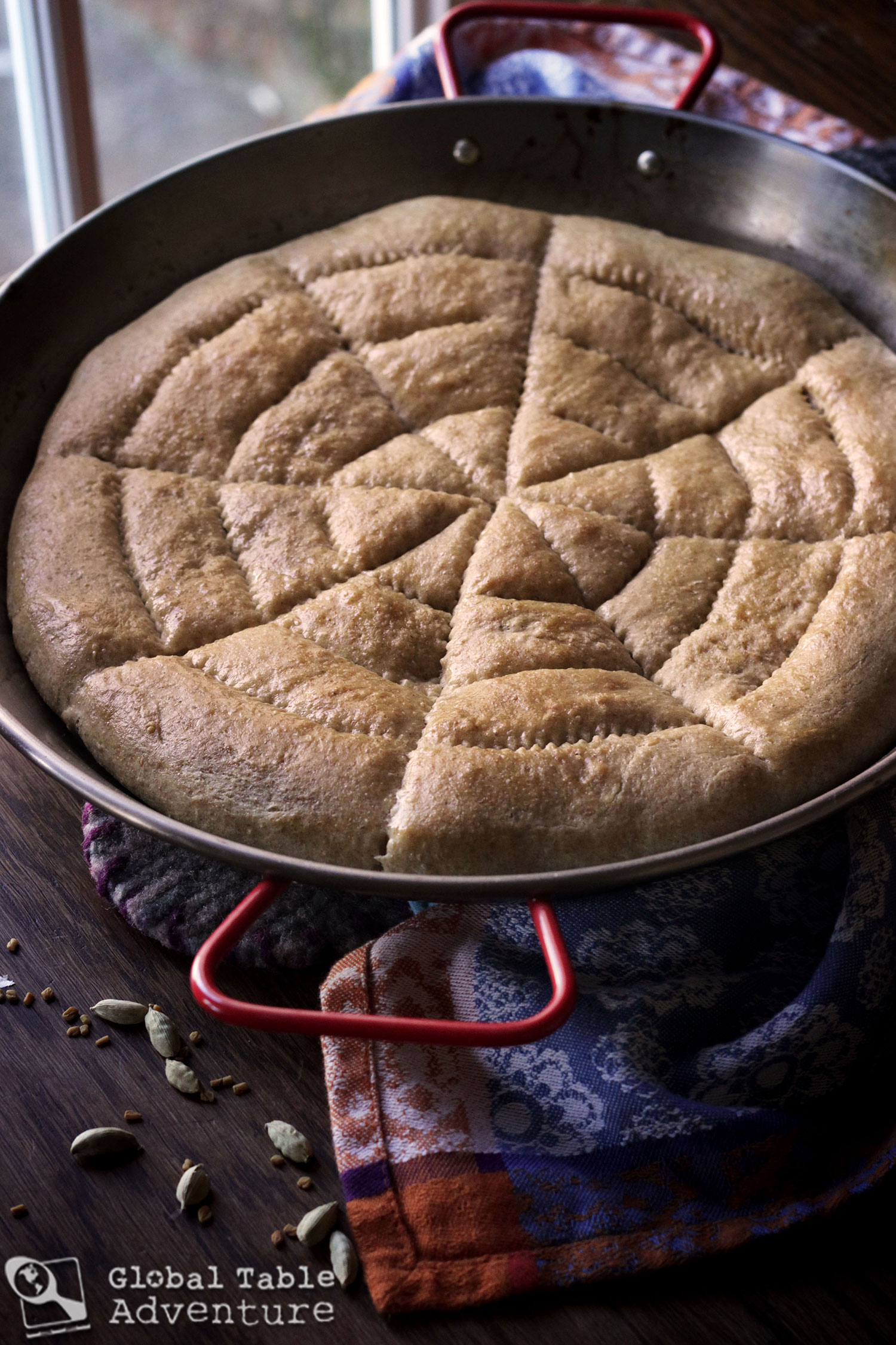 How to make Eritrean Spiced Bread | Hembesha