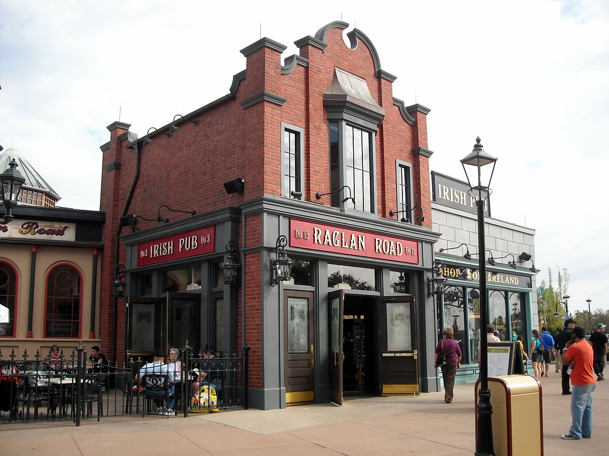 "Downtown Disney - Raglan Road Irish Pub - retouched" by Flickr user: berkielynn http://www.flickr.com/people/berkie/ - Flickr: http://www.flickr.com/photos/berkie/3177485179/. Licensed under CC BY-SA 2.0 via Wikimedia Commons - http://commons.wikimedia.org/wiki/File:Downtown_Disney_-_Raglan_Road_Irish_Pub_-_retouched.jpg#mediaviewer/File:Downtown_Disney_-_Raglan_Road_Irish_Pub_-_retouched.jpg