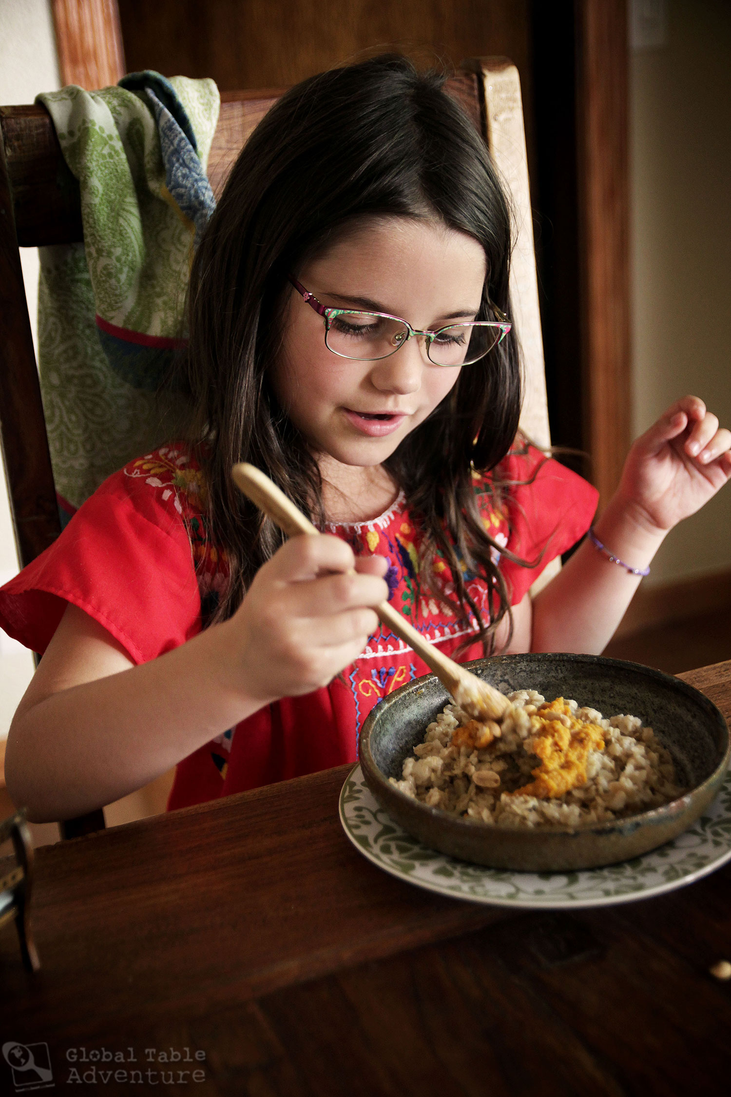 Zambian Breakfast: Pumpkin and Peanut Oatmeal Recipe