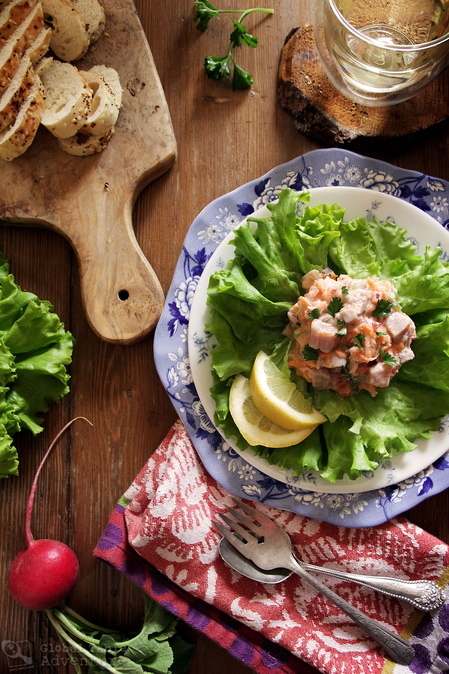 Maori Fish Salad Recipe & the legend of New Zealand's North Island