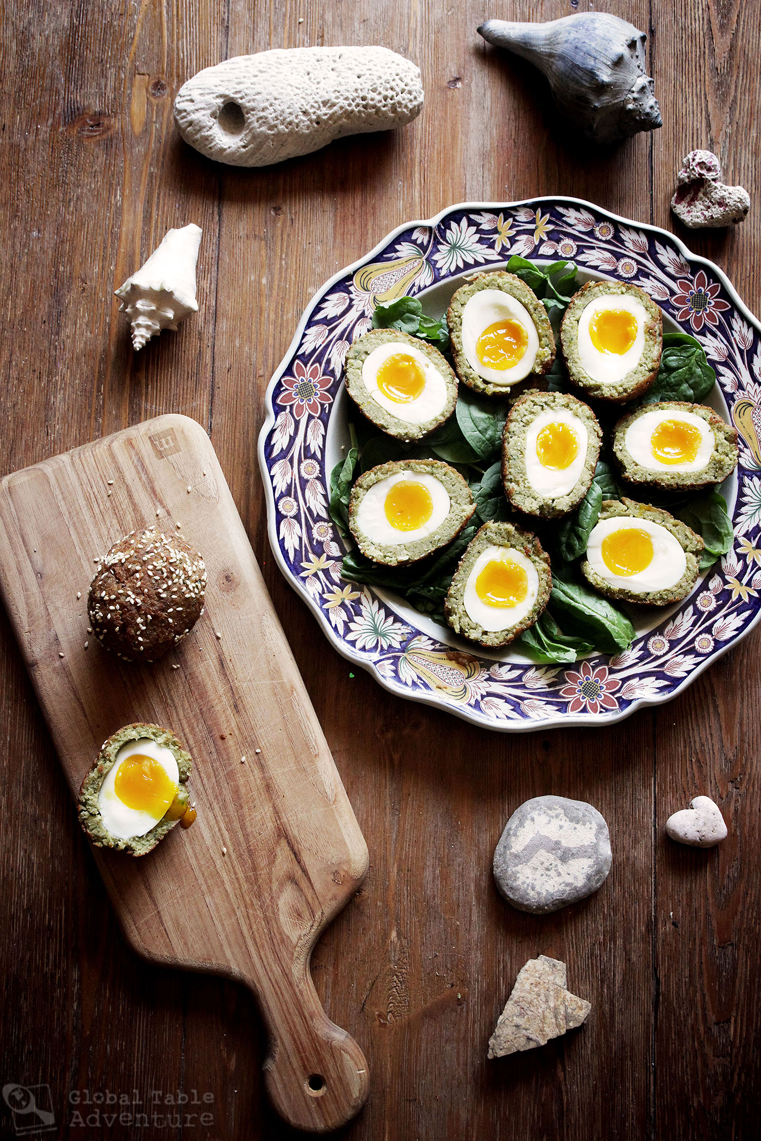 Vegetarian Falafel Scotch Eggs Recipe