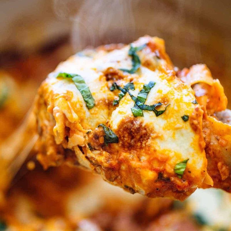 A picture of Super Easy One Pot Lasagna