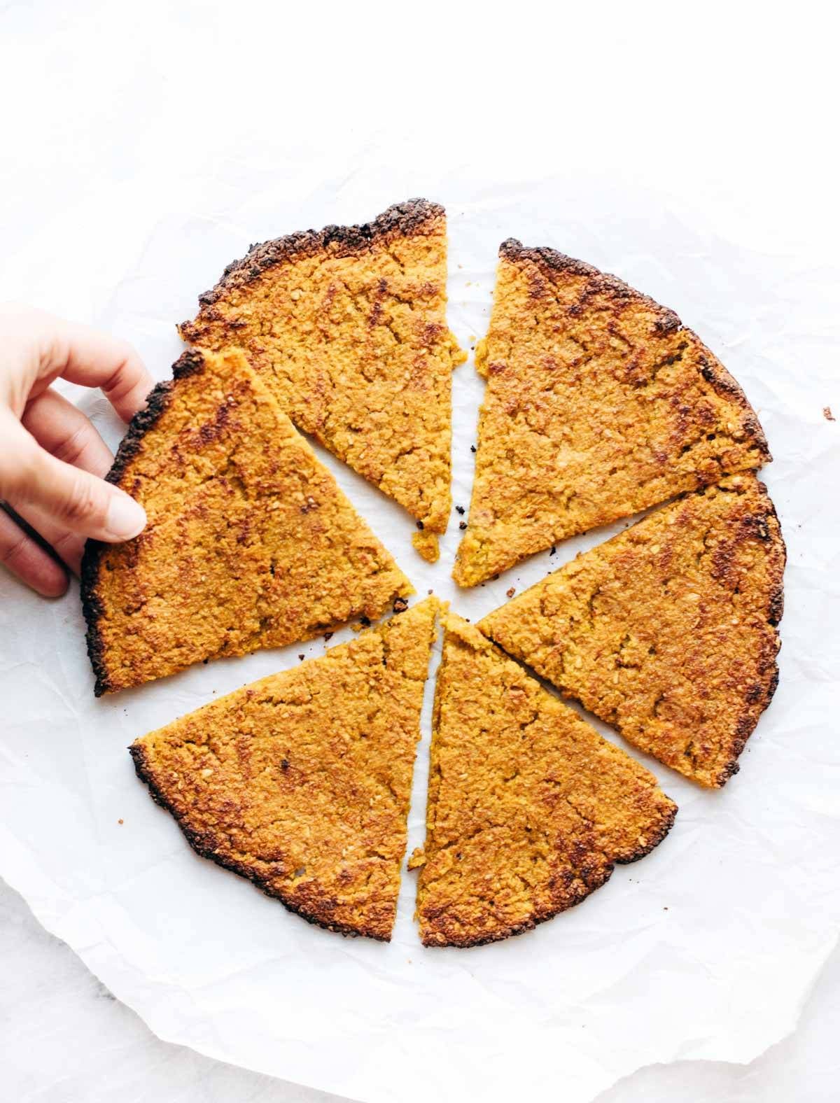 Sweet potato crust.