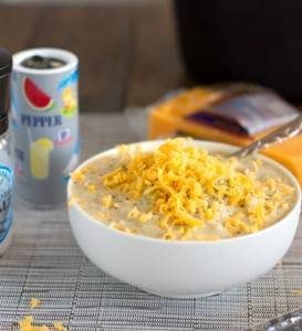 A picture of Super Easy Crockpot Broccoli Cheese Soup
